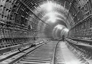Tunnel Prints: New Subway Tunnel in Moscow