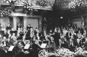 Concerts Prints: New Year's concert in Vienna 1985