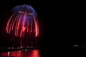 Images Dated 31st December 2010: New Years Eve fireworks, Helgoland, Schleswig-Holstein, Germany, Europe
