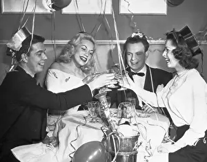 Champagne Prints: New Year'S Toast