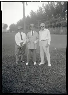 Banking Prints: New York Bankers Posing Together