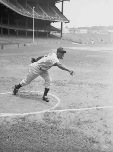 Pitching Prints: New York Black Yankees Pitcher