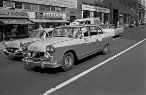 42nd Street Prints: New York Checker Cab