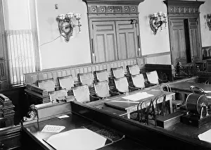 Side Chair Prints: New York City Courtroom