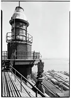 Rivers Prints: New York City views. Detail on Titanic memorial on Seamen's Church Institute