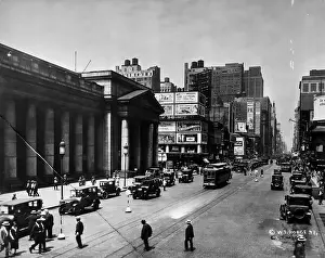 Billboard Prints: New York City's Pennsylvania Station