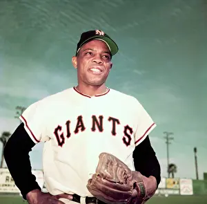 New York Giants Outfielder Willie Mays