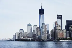 Urban Sprawl Prints: New York harbour view