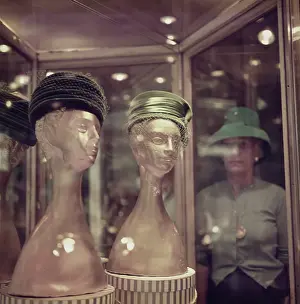 Shop Window Prints: New York Hats