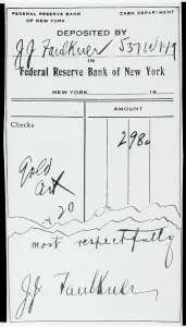 Trenton Prints: New York Money Slip