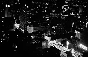 Huty25045 Prints: New York At Night