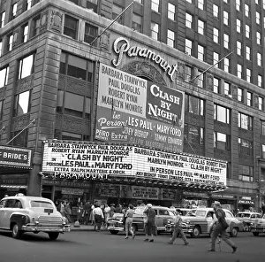 6 17 13 Popsie Prints: New York Paramount Marquee