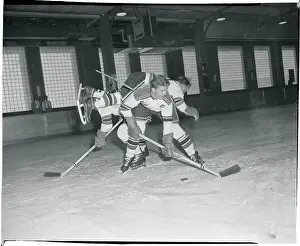 New York Rangers Practicing