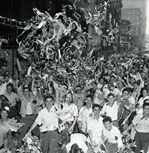 New York Showering Confetti After Hearing of Japanese Withdrawal