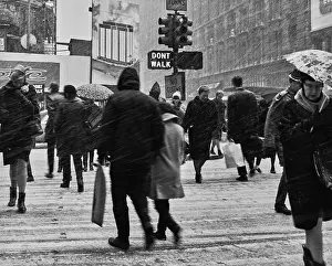 Huty37084 Prints: New York In The Snow