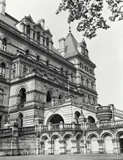 Urban Prints: New York State Capitol in Albany New York