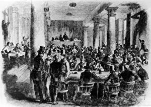Images Dated 5th June 2016: New York Stock Exchange In 1853