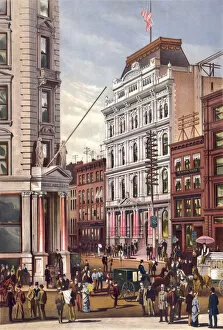 New York Stock Exchange Illustration, 1882