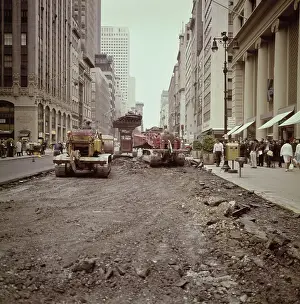 Construction Work Prints: New York Street Repairs