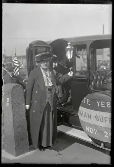 New York Suffragist Mrs. Carrie Chapman Catt