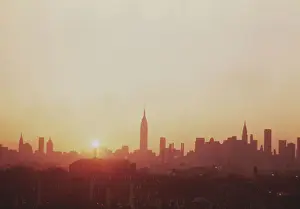 Huty31511 Prints: New York Sunset