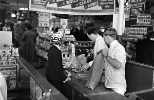Roles And Occupati Prints: New York Supermarket