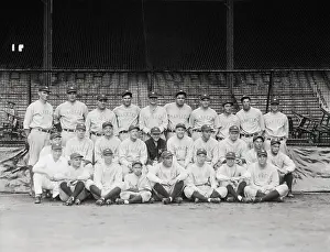 Pat Collins Prints: New York Yankees in 1928