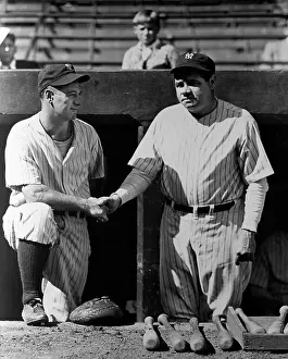 Babe Ruth Prints: New York Yankees