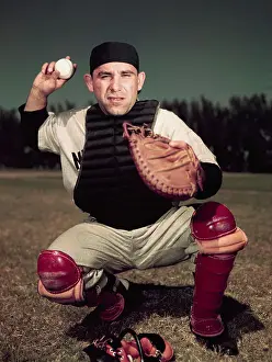 New York Yankees Catcher Yogi Berra