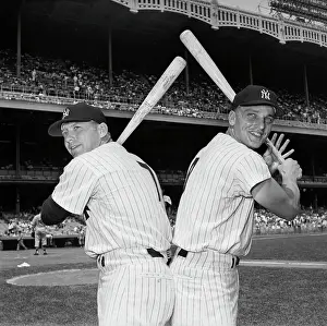New York Yankees Mickey Mantle and Roger Maris