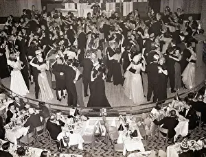 Casino Prints: New Yorkers Dancing at New Year's Party