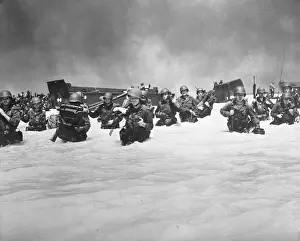 New York's Fighting 69th'Regiment Lands on Butaritari