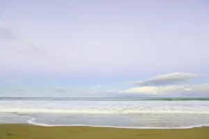 Soft Gallery: New Zealand, South Island, Otago, Kaka Point, waves breaking on beach