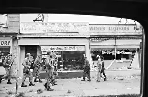 Storefront Prints: Newark Riots Aftermath: National Guard on Patrol
