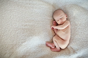 Images Dated 29th January 2011: Newborn baby, 3 weeks, sleeping