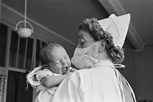 Huty30254 Prints: Newborn with Midwife