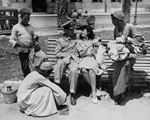 Huty32806 Prints: Newlyweds In Cairo, 1943