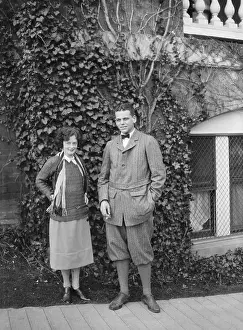 Newlyweds Prints: Newlyweds on Their Honeymoon in Hot Springs, Virginia