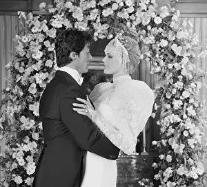Groom Prints: Newlyweds Sylvester Stallone and Brigitte Nielsen Embracing