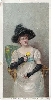 Newsboy Plug Tobacco Advertising Card, 1892