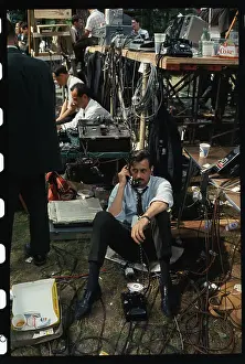 Glassboro Prints: Newsman Talking on the Telephone