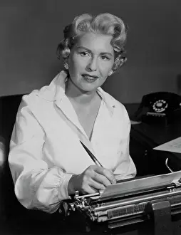 Newspaper Columnist Sheilah Graham