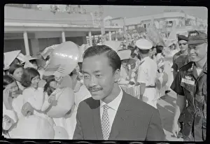 Nguyen Cao Ky and Crowd