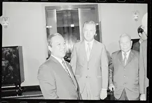 Nguyen Van Thieu and Spiro Agnew