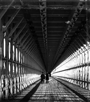 Multiple Lane Highway Prints: Niagara Bridge