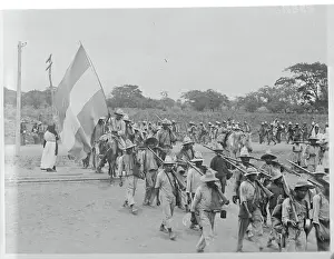 Conformity Prints: Nicaraguan Federal Troops Marching