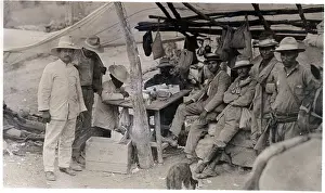 Camp Prints: Nicaraguan Soldiers Receive Reports