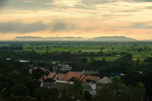 Rice Paddy Gallery: The nice landscape of Chatnat in the morning