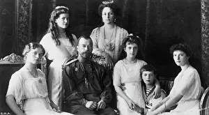 Nicholas II Surrounded by Family
