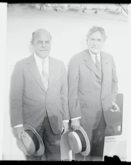 Myron T Prints: Nicholas Longworth and Myron Herrick